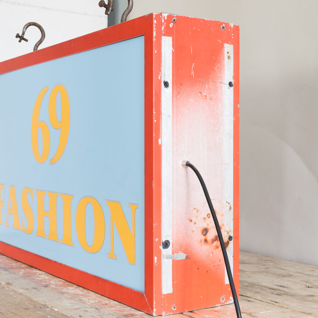 ‘Fashion 69’ illuminated sign,-138427