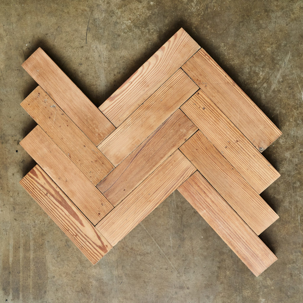 Pitch Pine Parquet Block-0