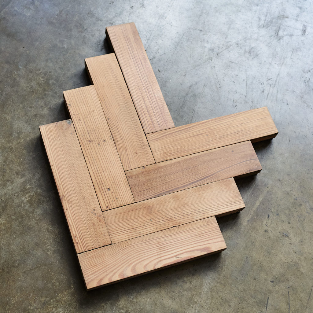 Pitch Pine Parquet Block-138386