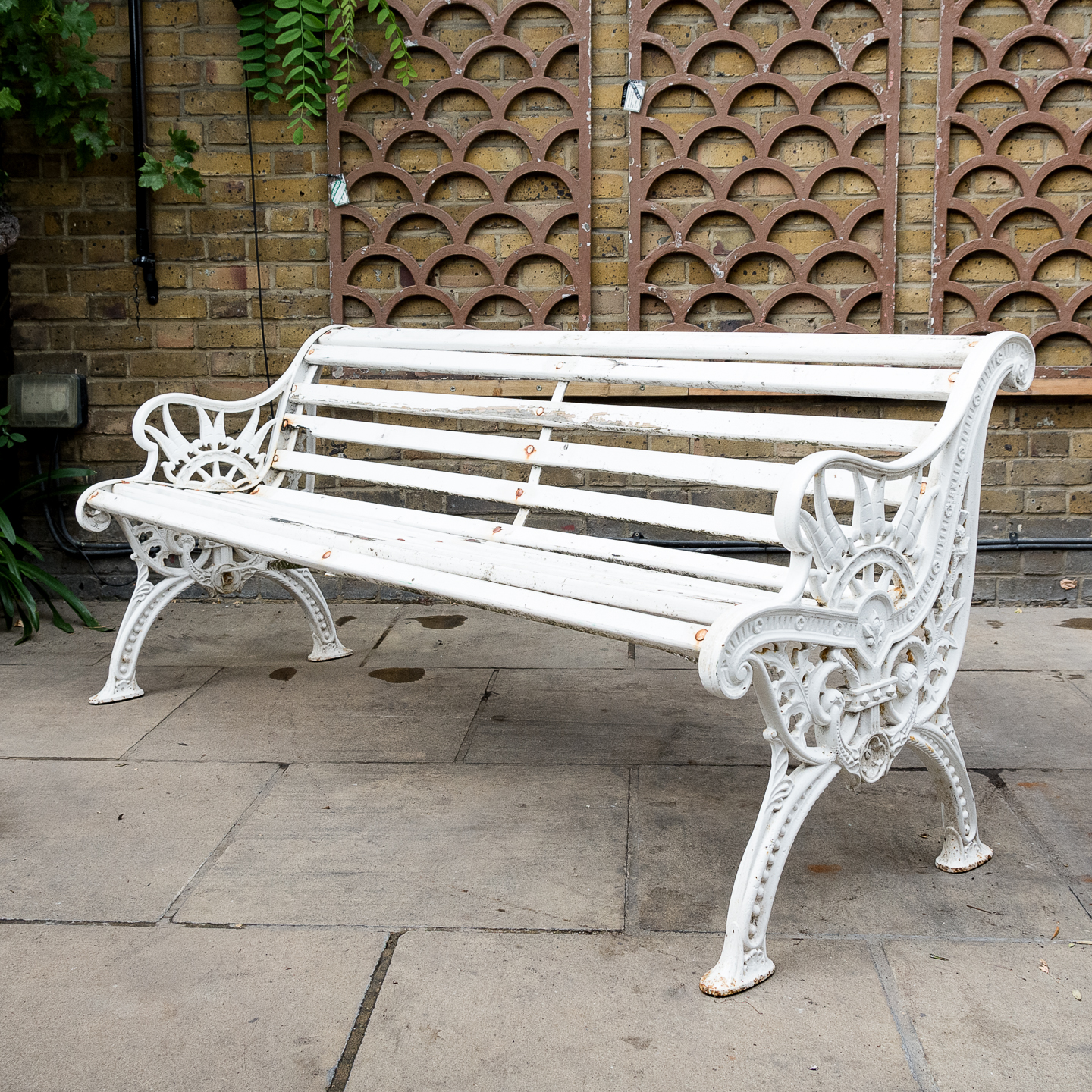 Victorian Cast Iron Garden Bench Garden Furniture Lassco Brunswick House