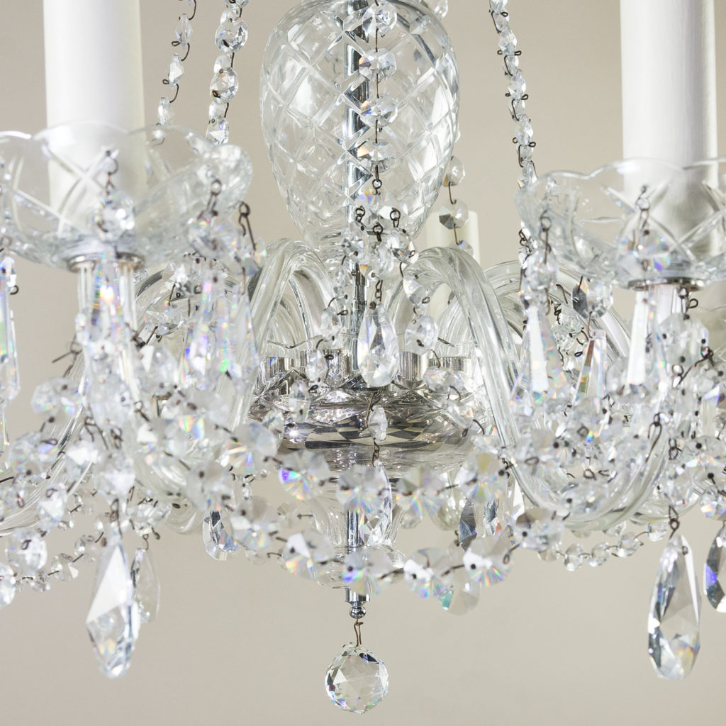 Regency style glass chandelier,-138900