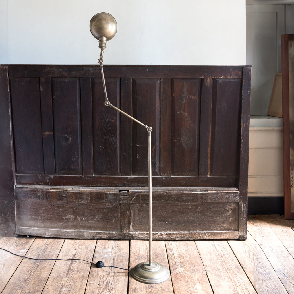 Industrial articulated floor lamp,