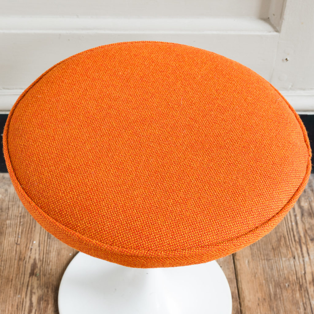 upholstered in orange Kvadrat wool