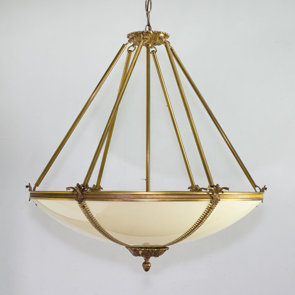 French Empire style Plafonnier pendant light,