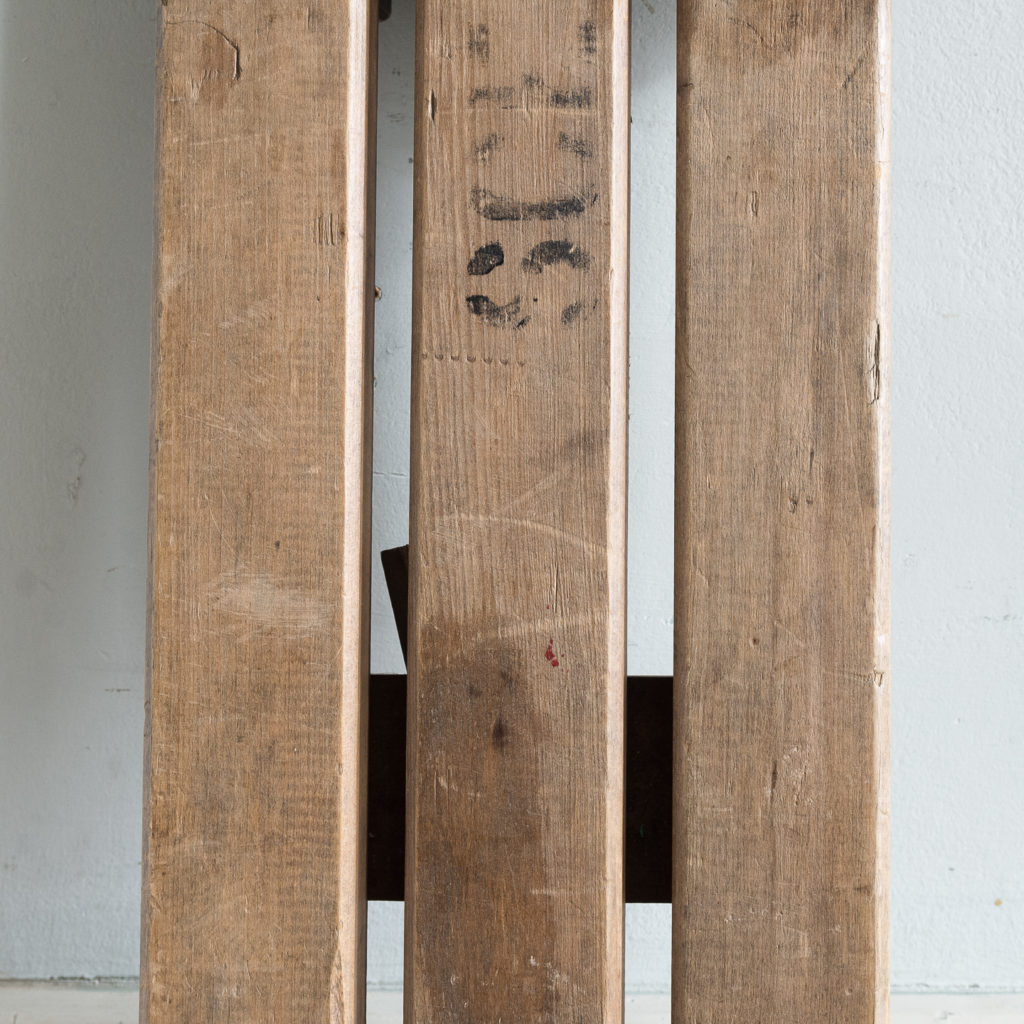 Twentieth century beech folding bench,-139359