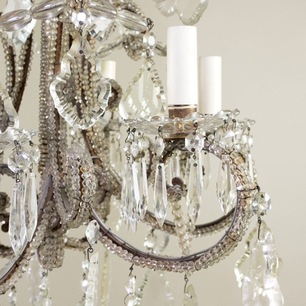 Pair of early twentieth century French chandeliers, -139208