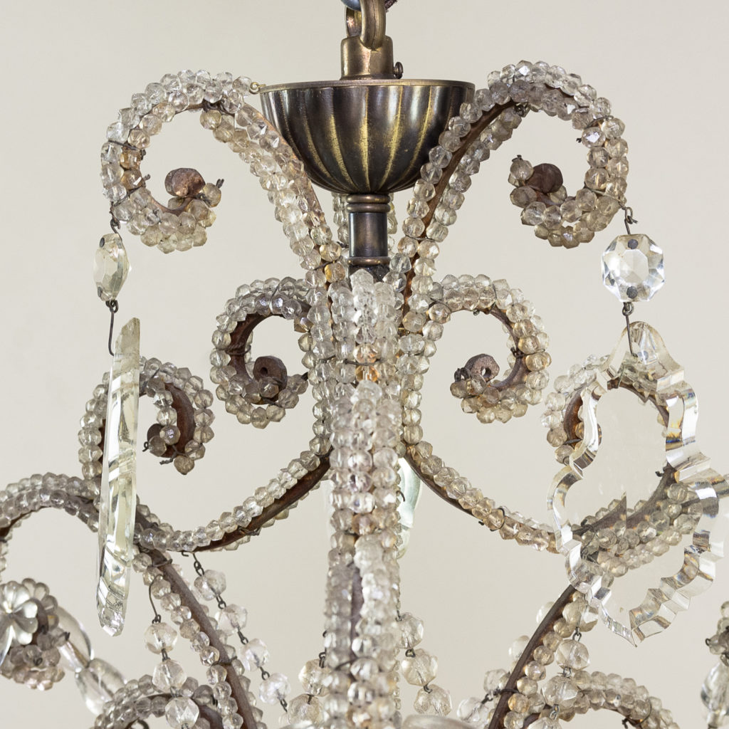 Pair of early twentieth century French chandeliers, -139200