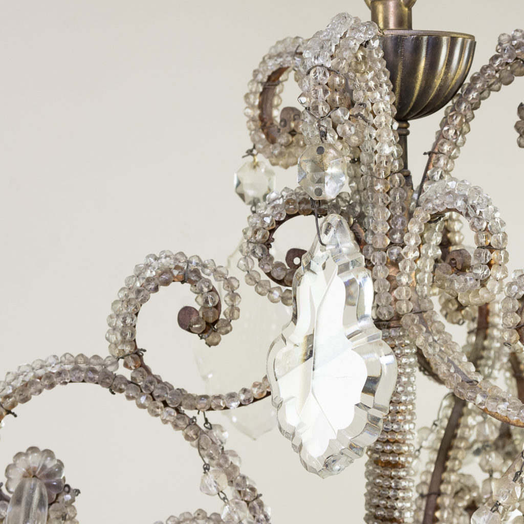 Pair of early twentieth century French chandeliers, -139201