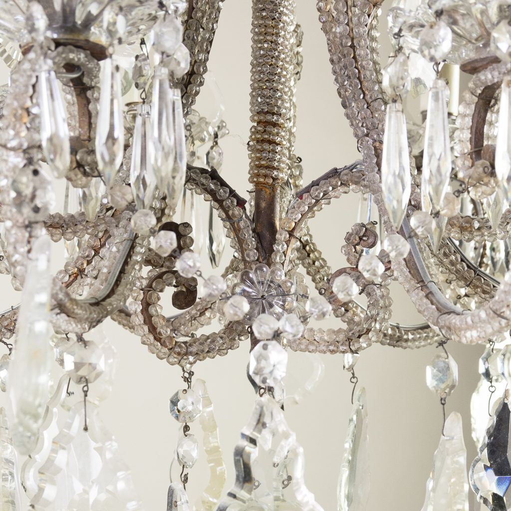 Pair of early twentieth century French chandeliers, -139205