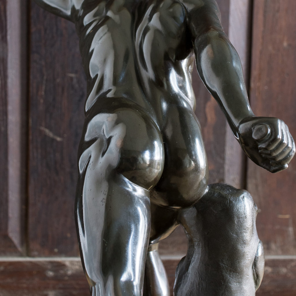 Early twentieth century bronze sculpture of the Borghese Gladiator, -138929