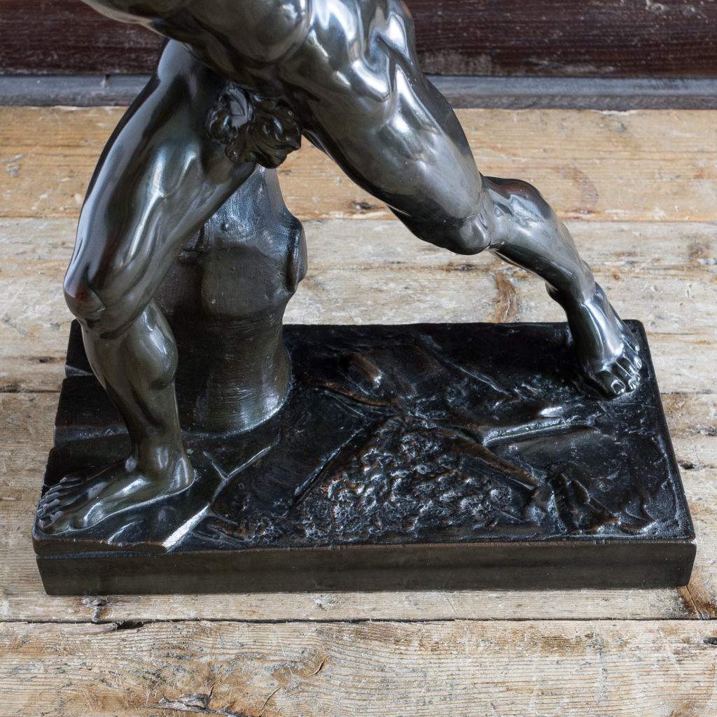 Early twentieth century bronze sculpture of the Borghese Gladiator, -138932