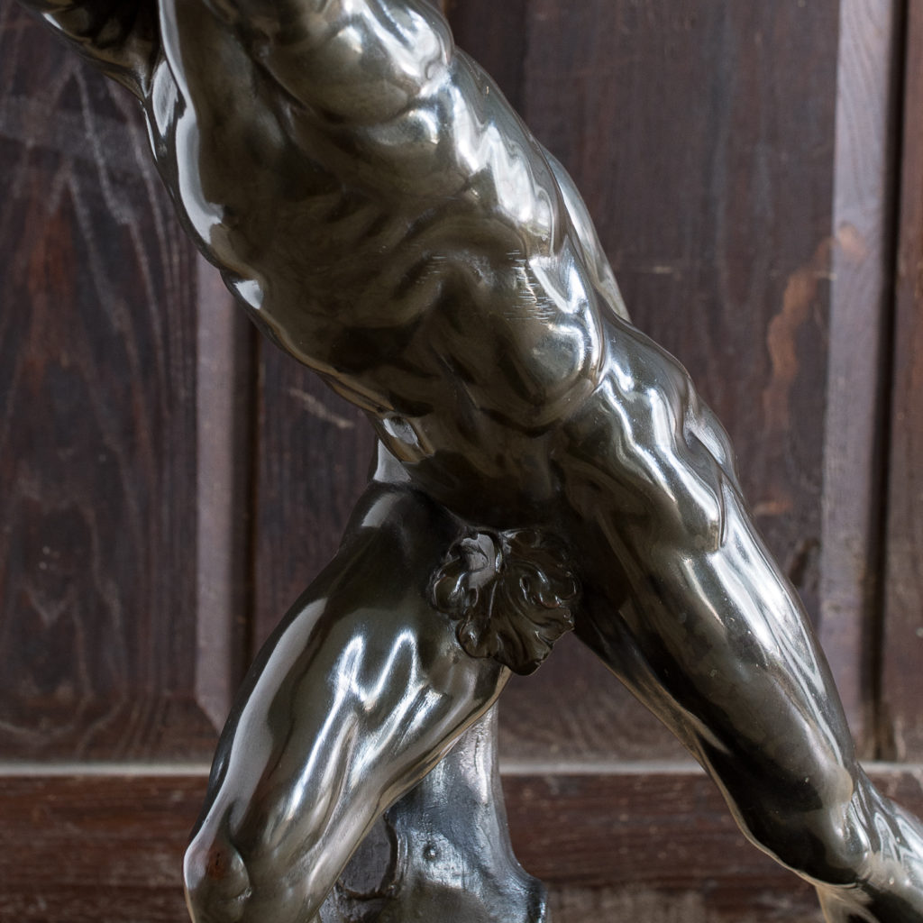 Early twentieth century bronze sculpture of the Borghese Gladiator, -138926