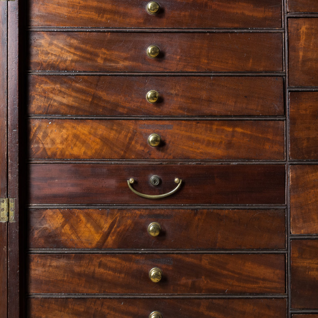 George III mahogany bookcase, -140102