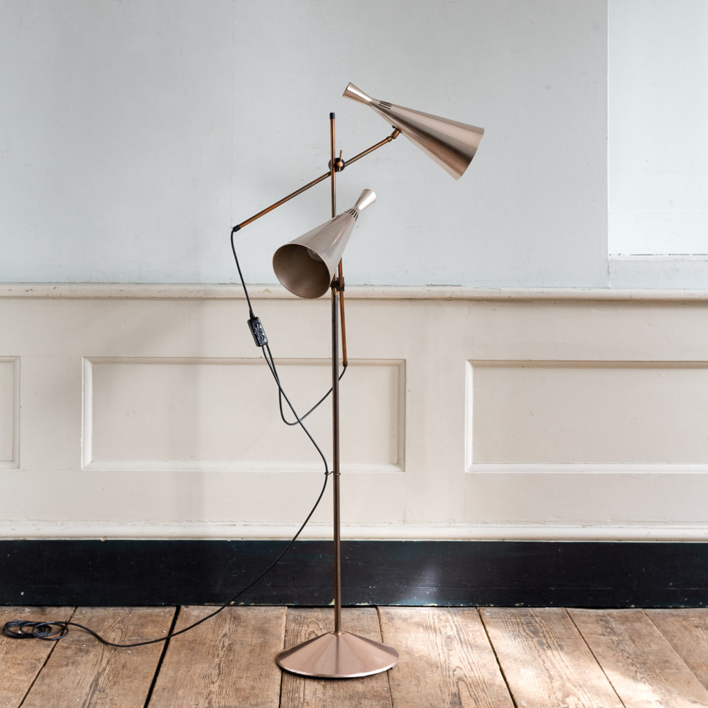 Mid-century cone floor lamp,