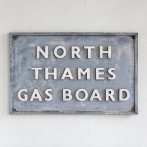 East End Gasworks sign,