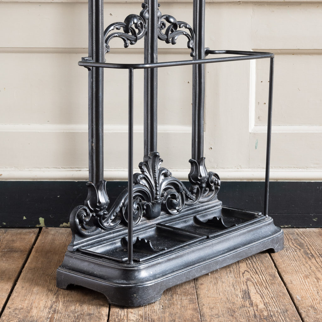 Victorian style cast iron hall stand,-139821