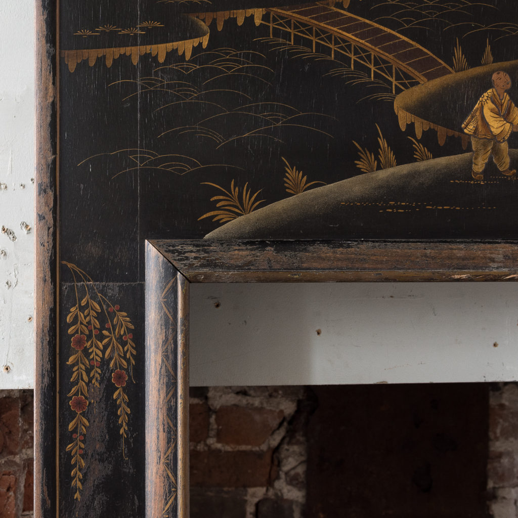 1920s Chinoiserie Revival fire surround, -140056