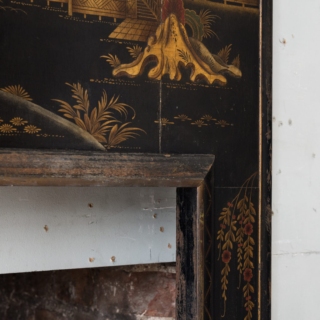 1920s Chinoiserie Revival fire surround, -140057