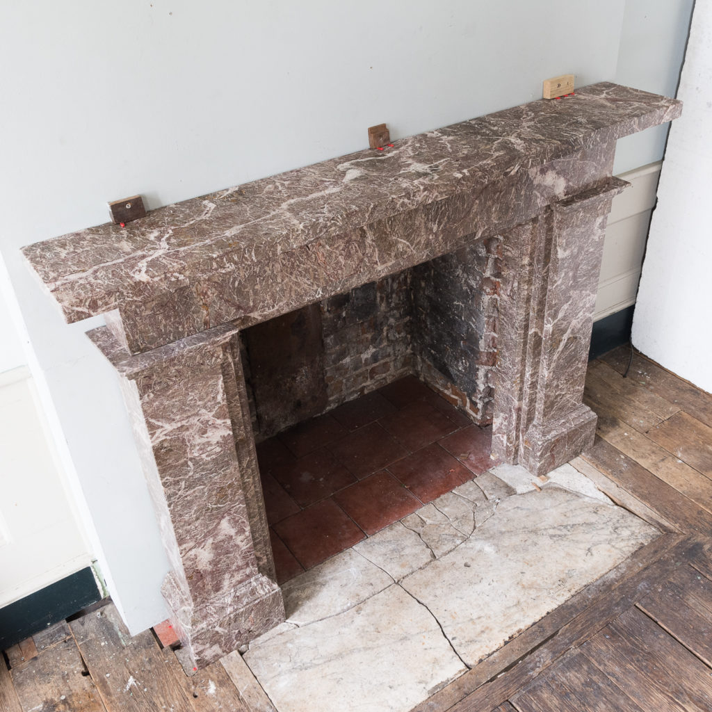 William IV Ashburton marble fireplace,-140017