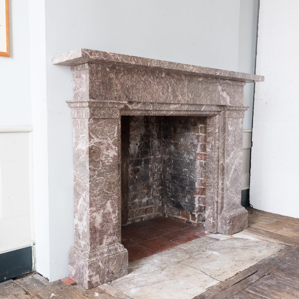 William IV Ashburton marble fireplace,-140010