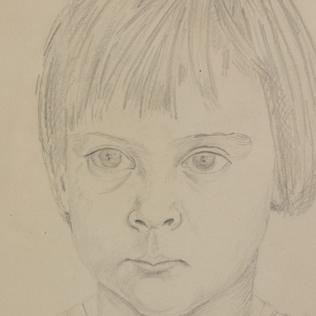 Portrait of a young girl by Sheila Steafel-140321