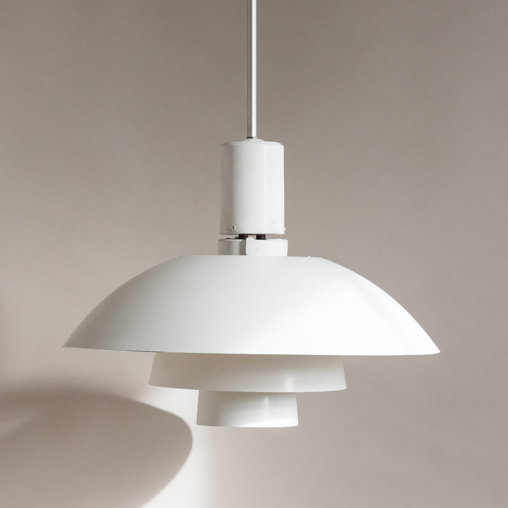 Poul Henningsen style pendant lights,