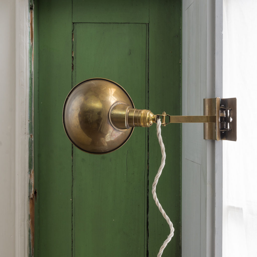 Early twentieth century American brass ‘Adjusto-Lite’