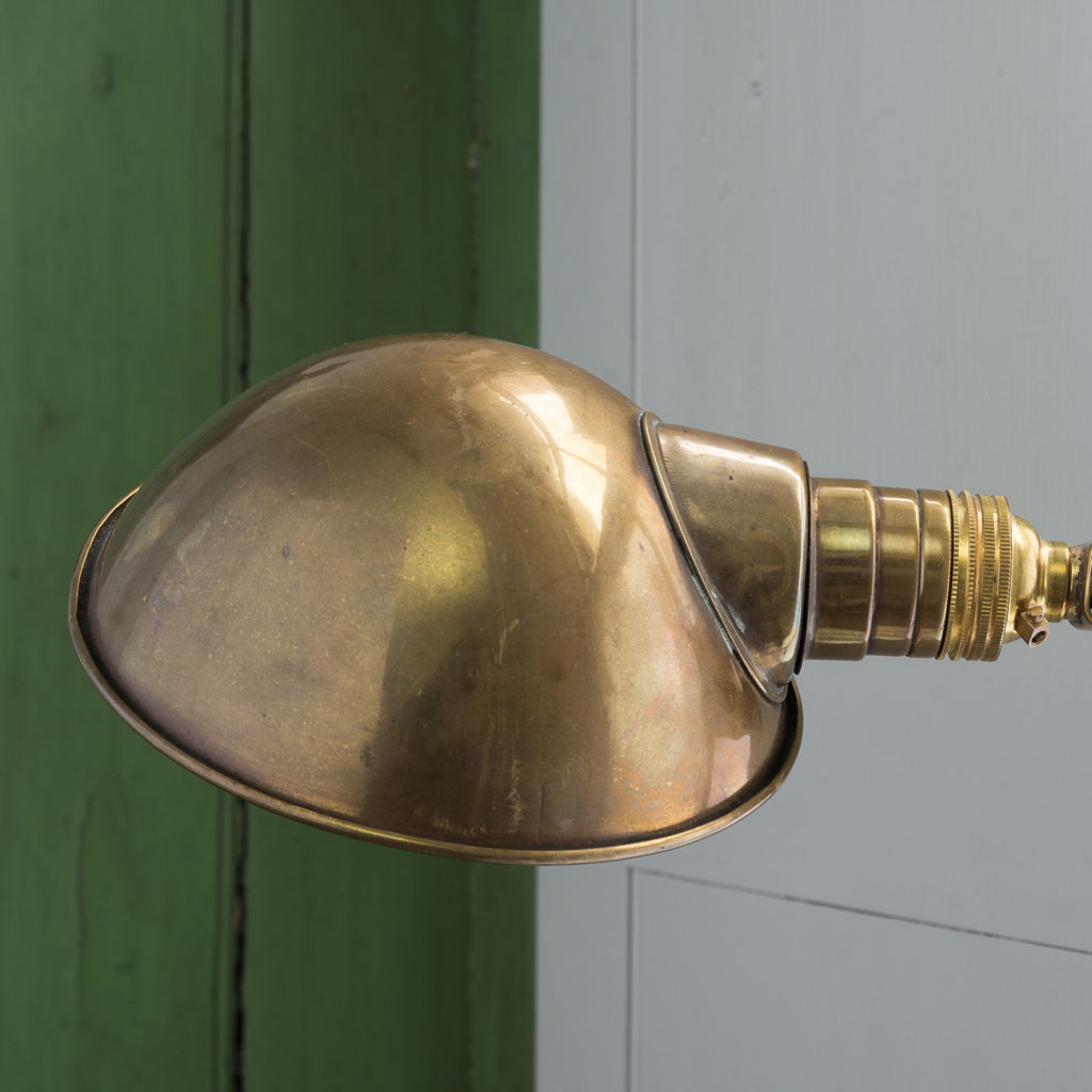 Early twentieth century American brass ‘Adjusto-Lite’