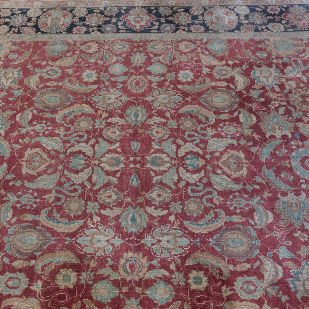 Large Persian Tabriz rug