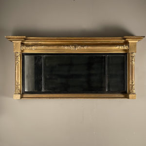 Regency overmantel mirror