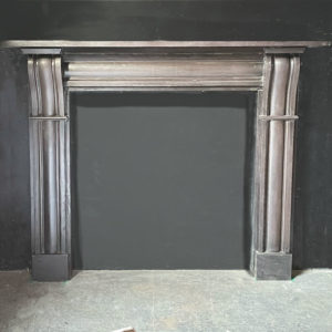 Slate fireplace
