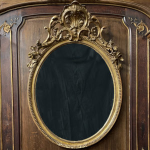 Oval mirror