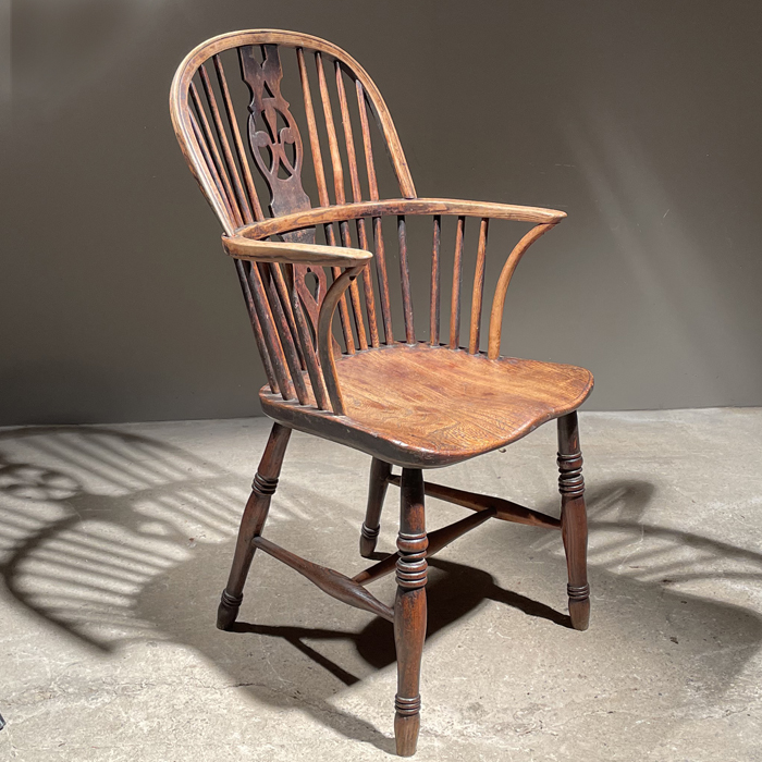 Elm Windsor Chair Lassco, Windsor Back Chairs With Arms