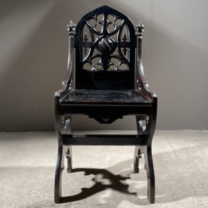 Gothic hall chair