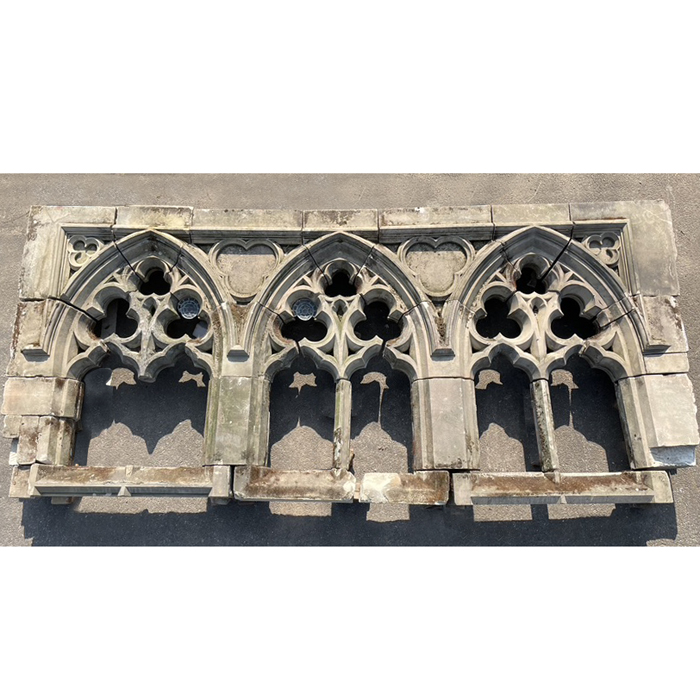 gothic stone window