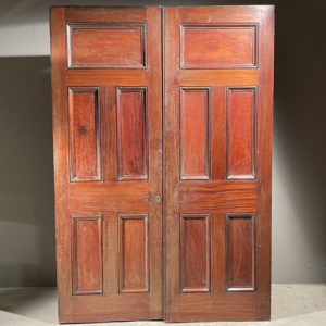 mahogany doors