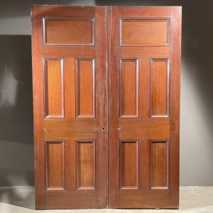 mahogany doors