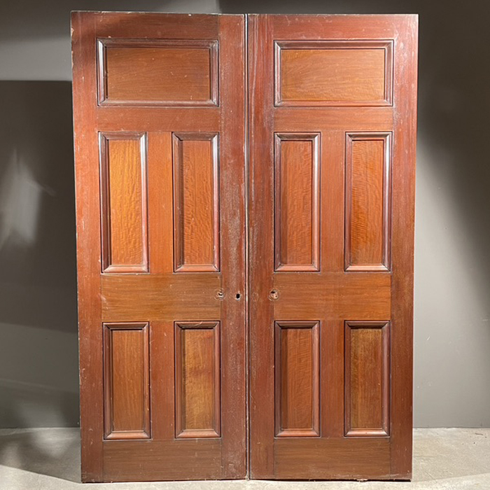 mahogany doors