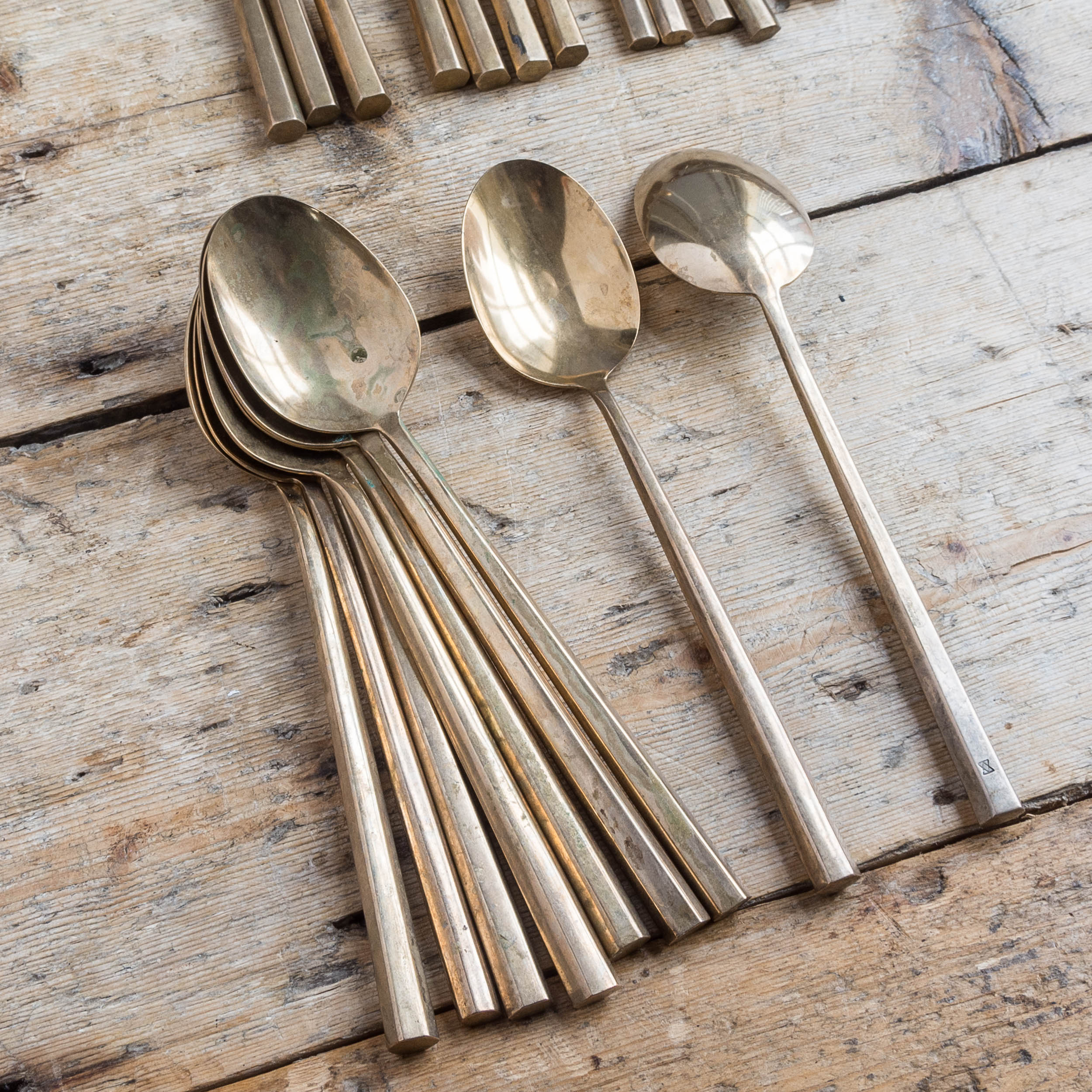 1950s bronze cutlery set, - LASSCO - England's prime resource for ...