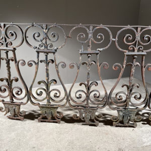 iron balustrade