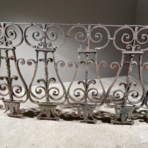 iron balustrade