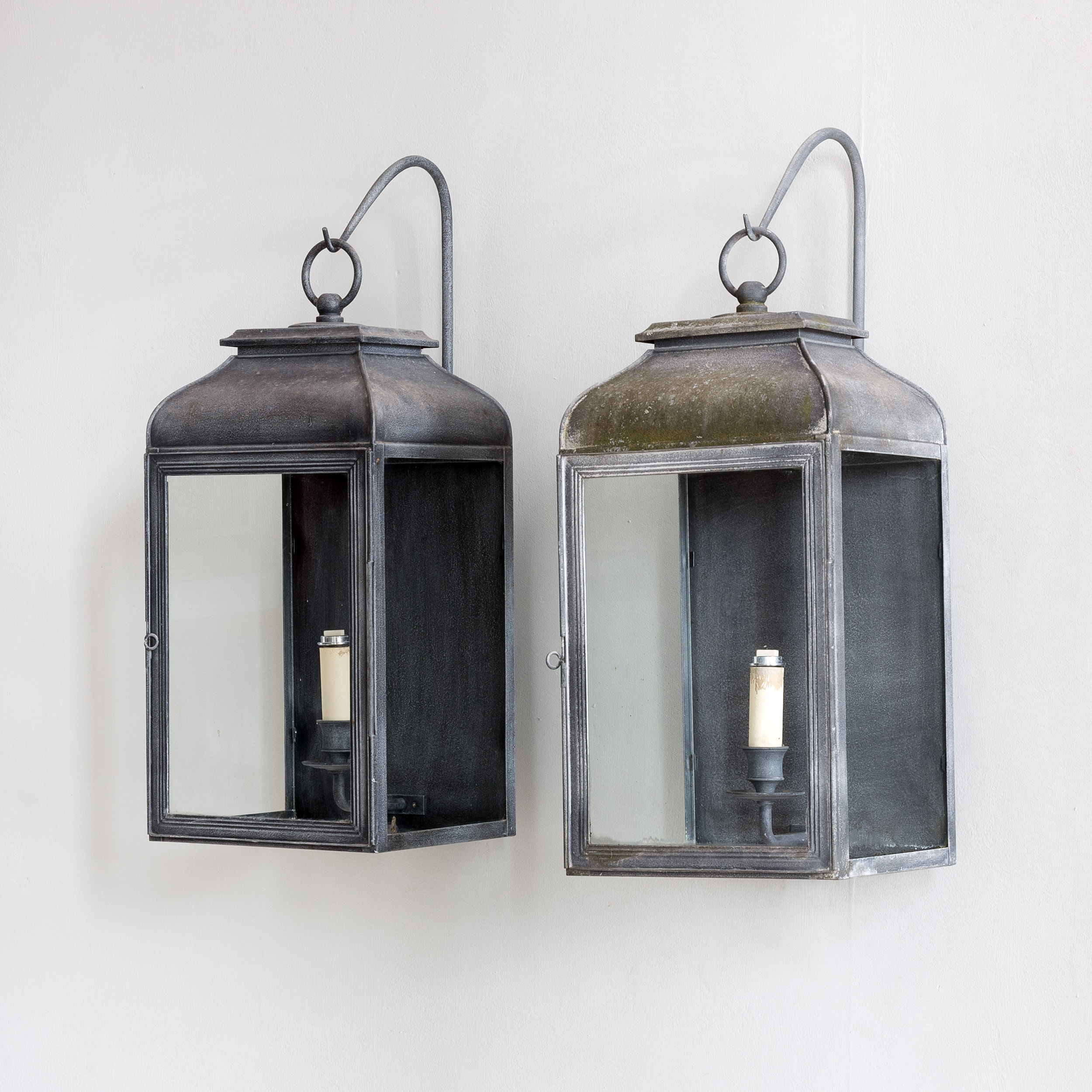 Modern Charles Edwards wall lanterns LASSCO England s prime