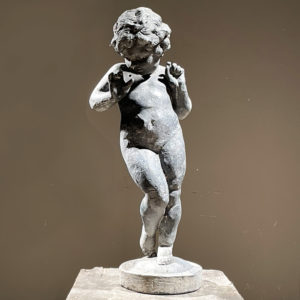 garden statue in lead