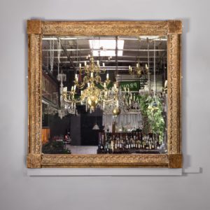 Large antique Kentian wall mirror