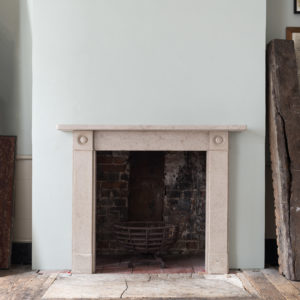 Regency Hopton Wood limestone fireplace