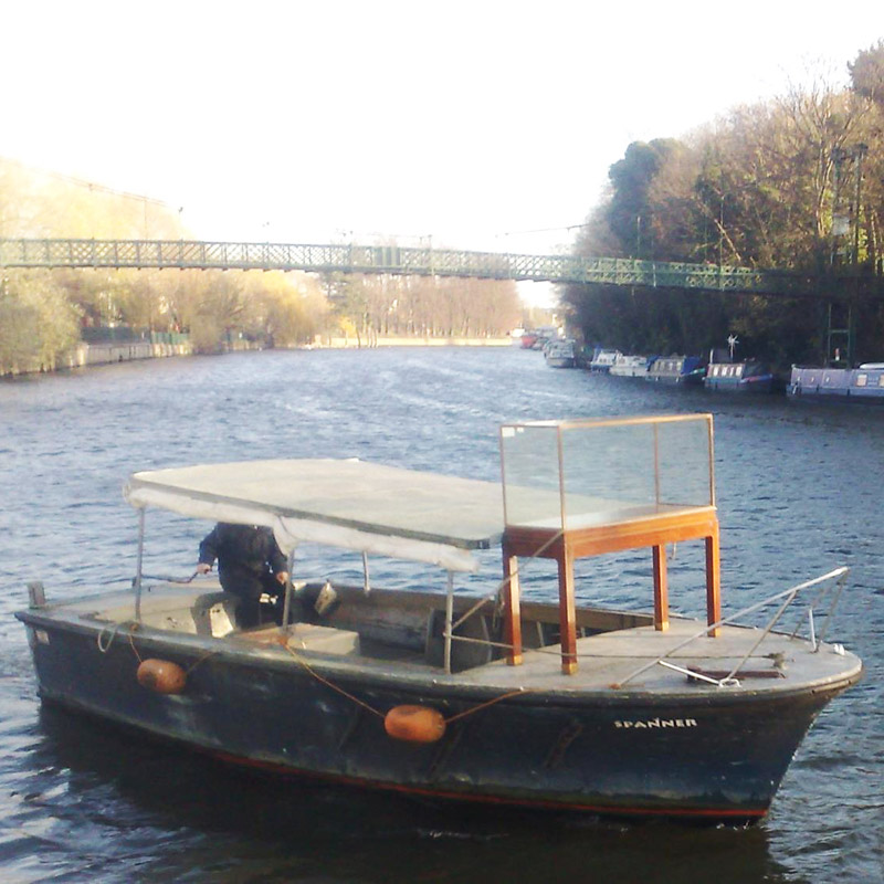 Cabinet Delivery by Boat