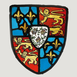 stained glass heraldry