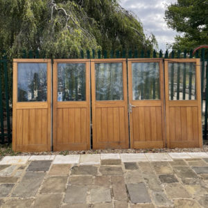 Folding sliding doors