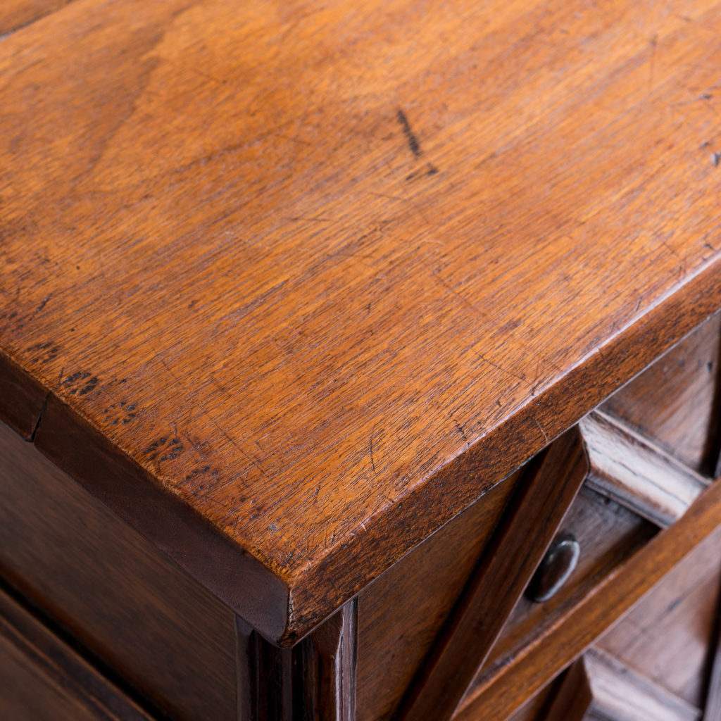 Seventeenth century style walnut writing box,