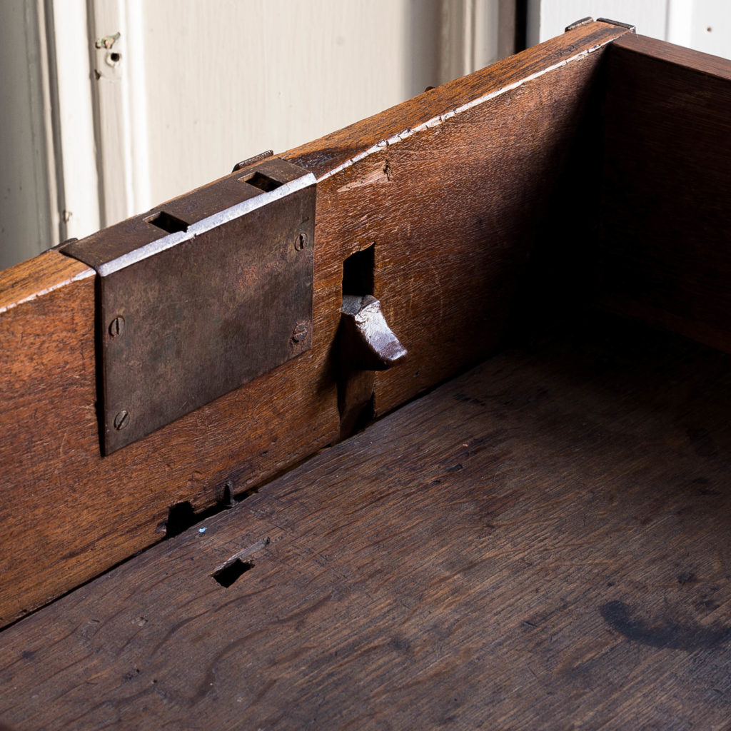 Seventeenth century style walnut writing box,